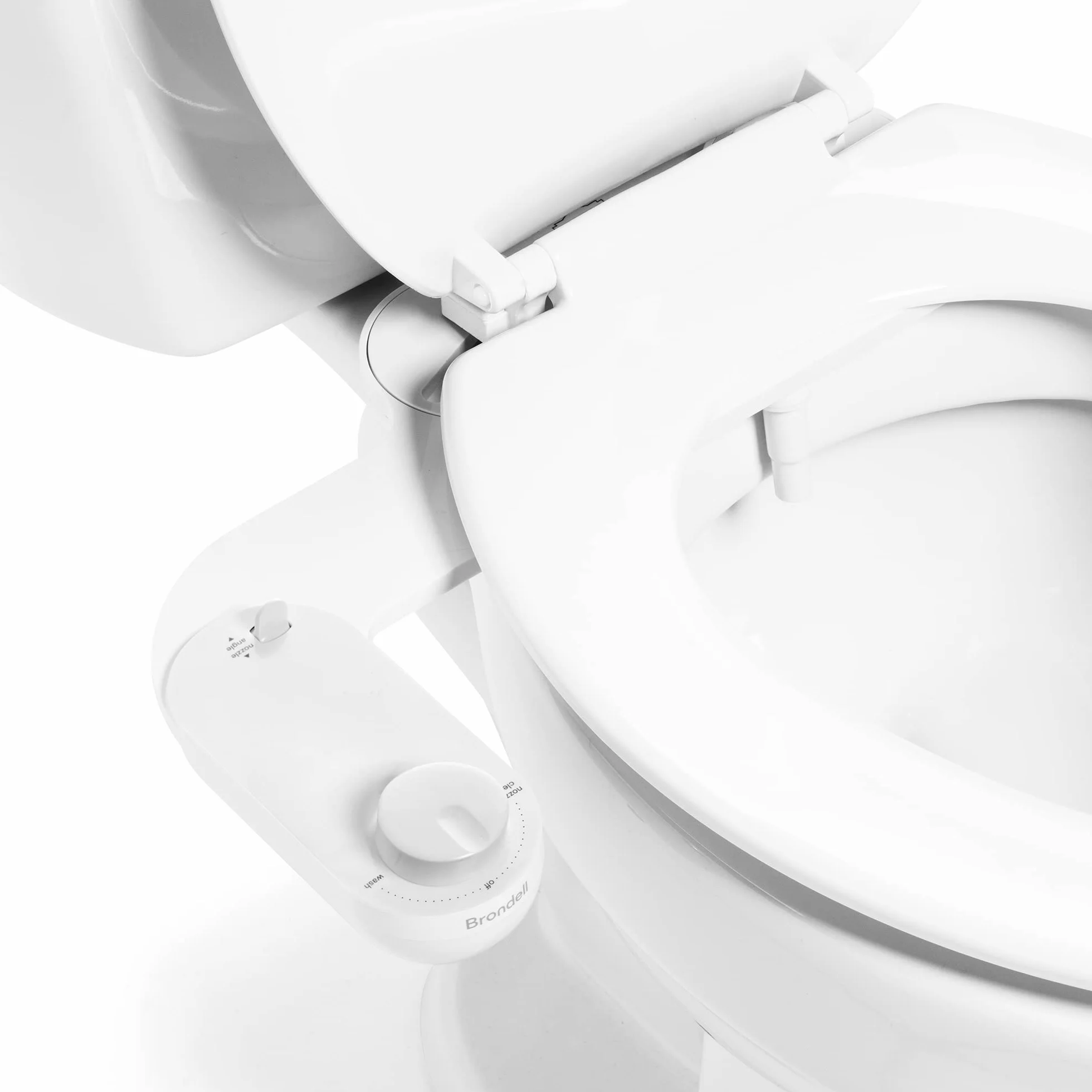 Brondell FSA-15 FreshSpa Thinline regulowana końcówka bidetu, biała