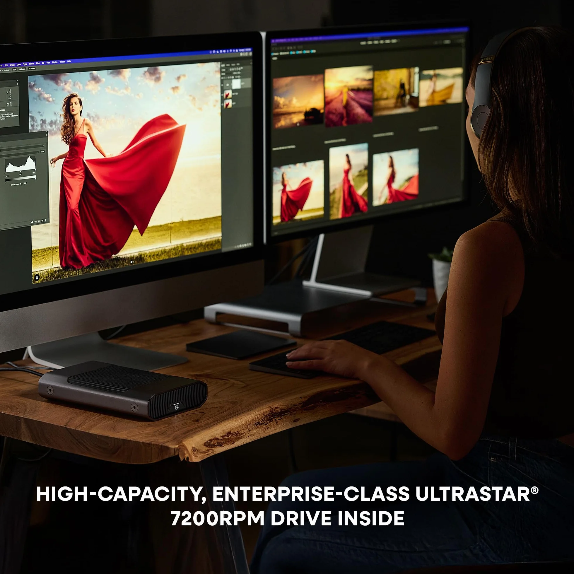 SanDisk Professional G-DRIVE 18TB Enterprise-Class Desktop dysk twardy USB-C 250 MB/s USB 3.2 Gen 1