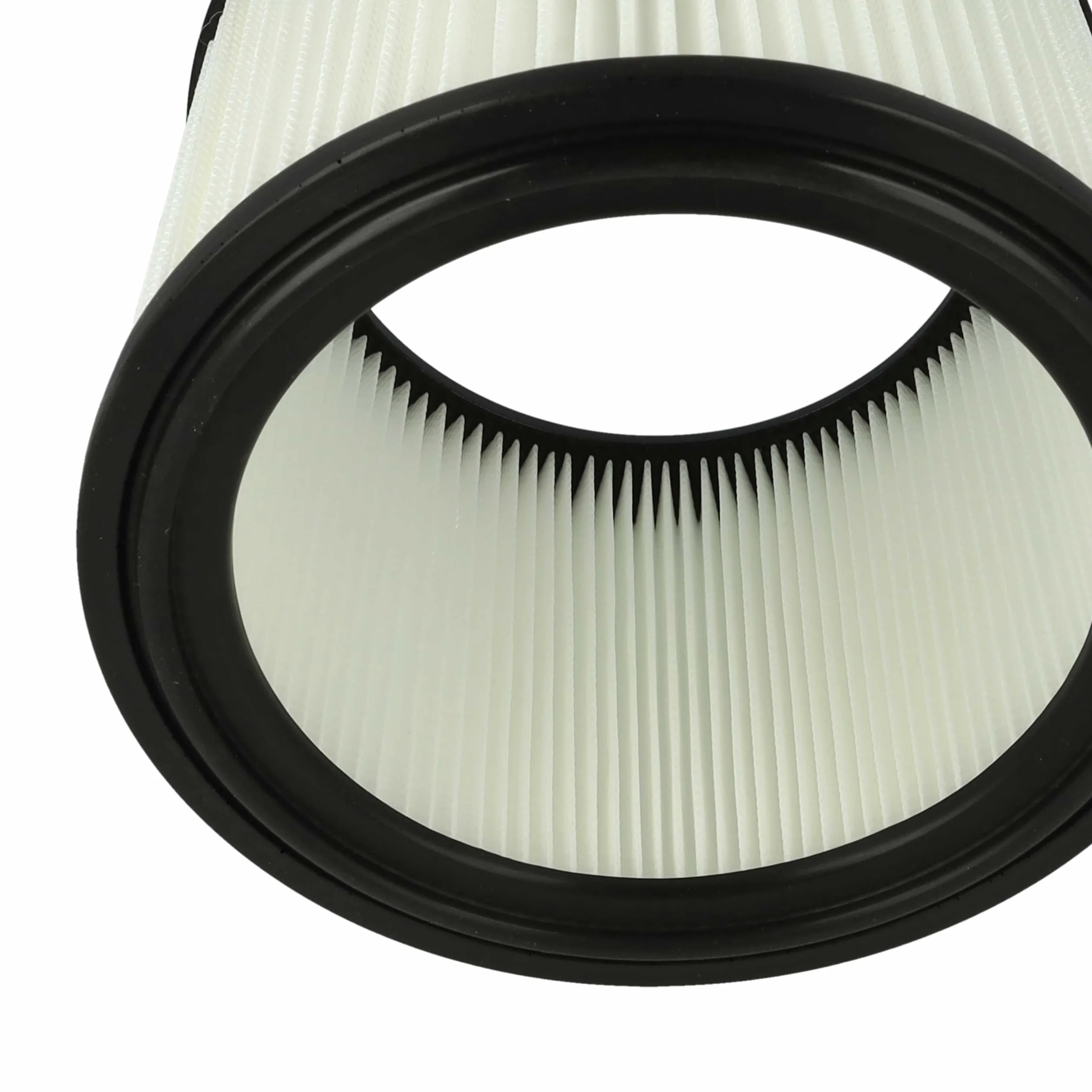 vhbw 8 x element filtrujący kompatybilny z odkurzaczem Husqvarna WDC 325L, WDC 220 - filtr drobnego kurzu, papier/guma