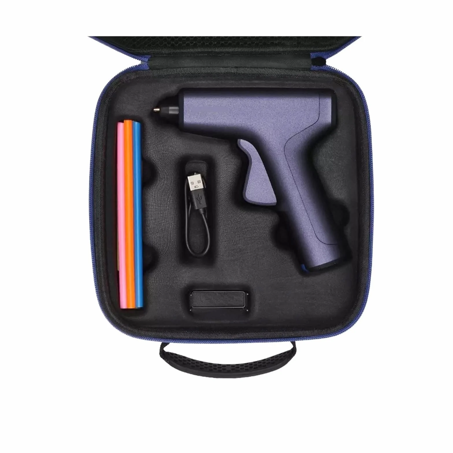 Bezprzewodowy Pistolet Do Klejenia Na Gorąco Zestaw Szybkiego Nagrzewania Pistoletu Do Klejenia Z Klejem W Sztyfcie Premium Do Domowego Pistoletu Do Gorącego Silikonu Szybkie Nagrzewanie