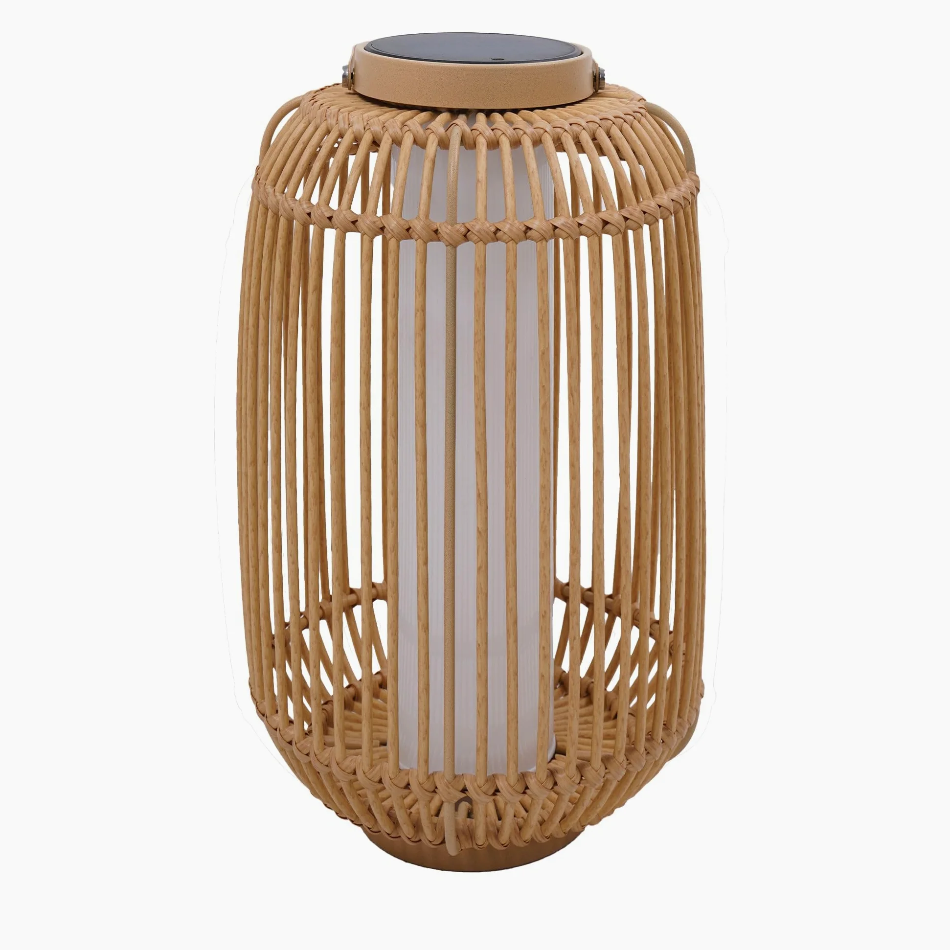 Mariel TALL H 60cm biała lampa solarna LED