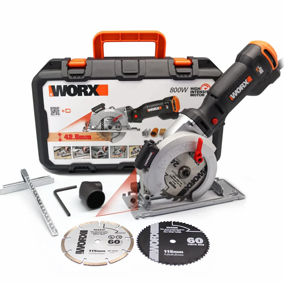 WORX Piła tarczowa XL 800 W 120 mm Worx WX437