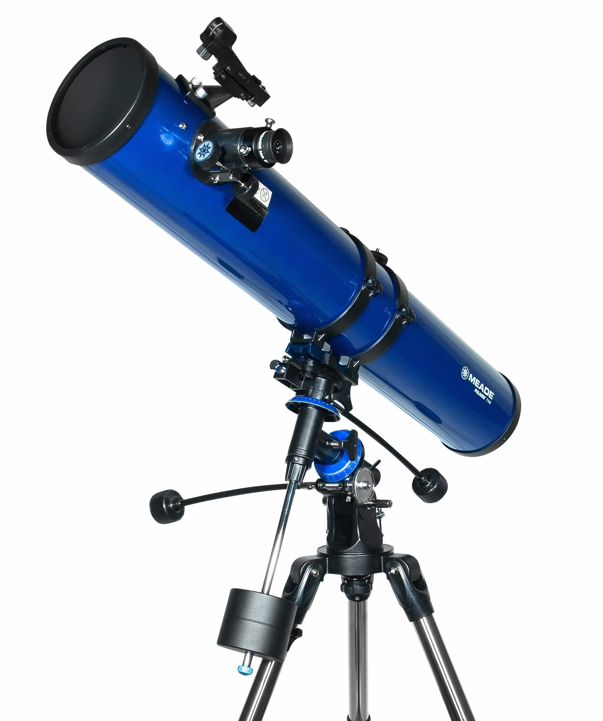 Teleskop reflektorowy Meade Instruments Polaris 127 EQ niebieski