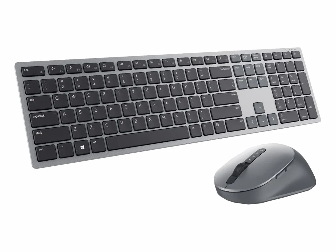 Dell KM7321W Bezprzewodowy Zestaw Klawiatury i Myszy US International QWERTY Czarny