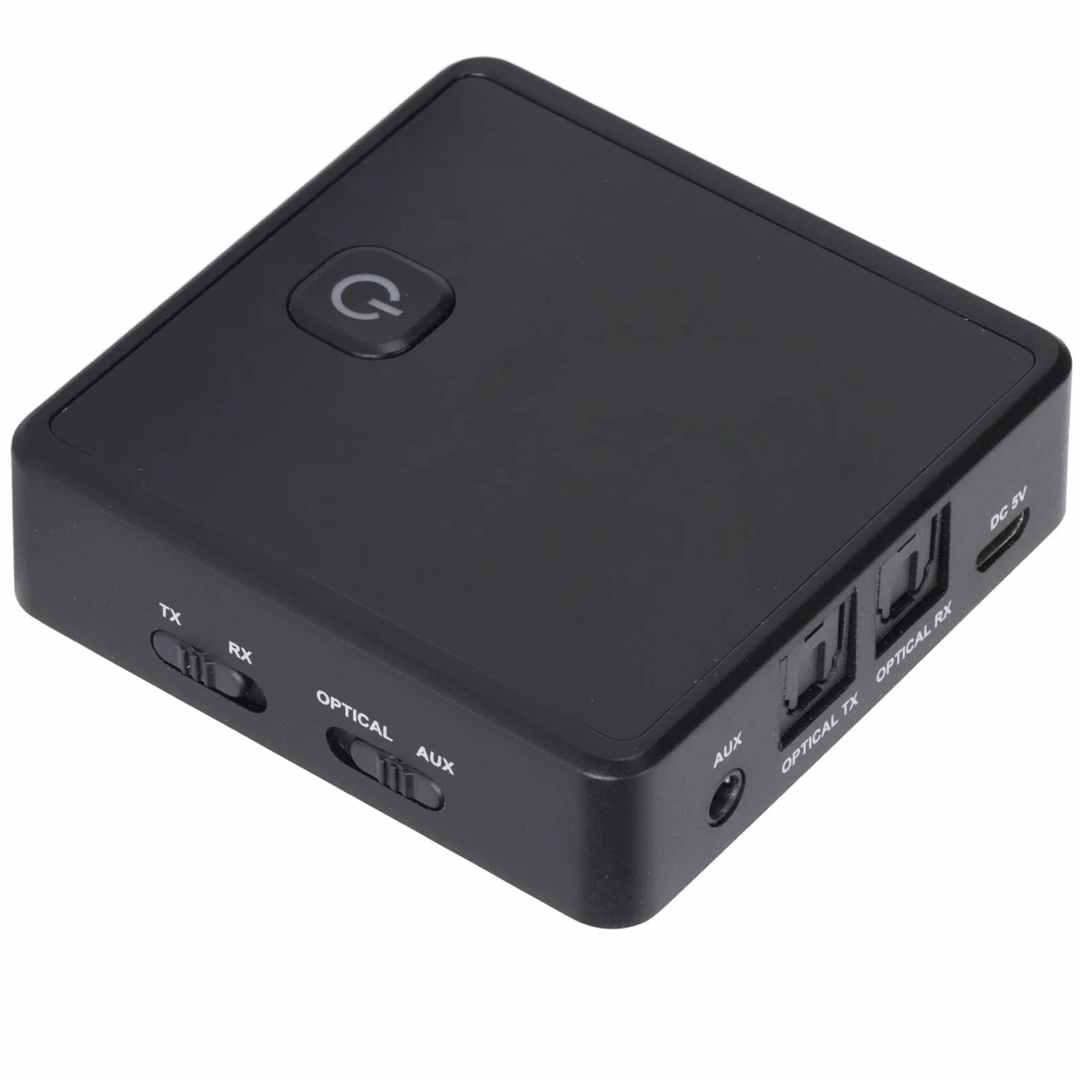 Bluetooth 5.0 Odbiornik Nadajnik Audio ZF380, Niskie Opóźnienie, 3,5mm Optyczny AUX SPDIF