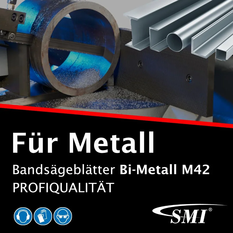 Zestaw 2 szt. taśmy do piły bimetal M 42 wymiary 1638 x 13 x 0,65 mm 14 ZpZ np. do Optimum, Epple, Holzmann, Bernardo | brzeszczot taśmowy