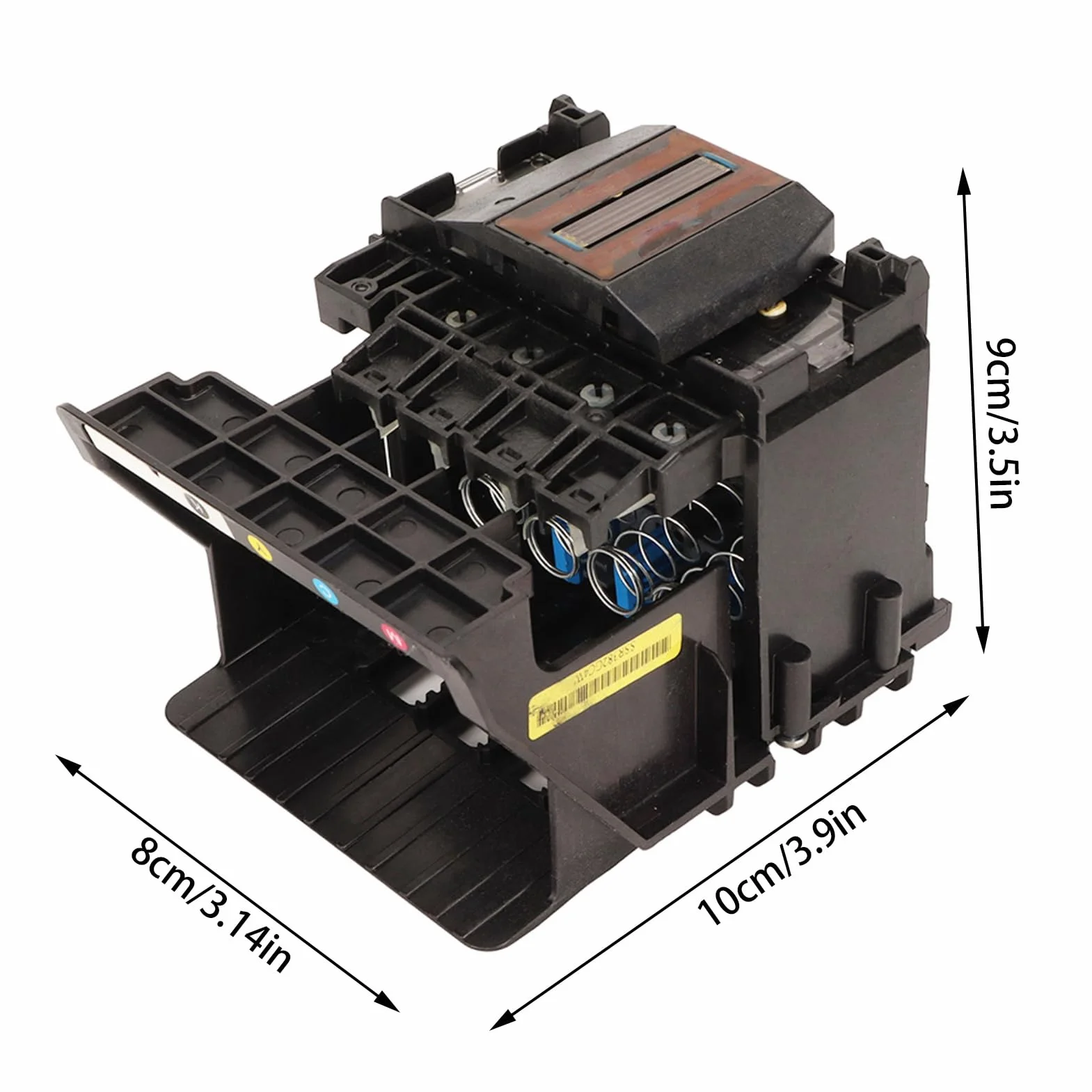 RIZGHWOY Głowica Drukująca Zamienna do OfficeJet Pro 8100 8600 8620 8630 8610 8650 251DW 276DW, Kompatybilna z 950 951 950XL 951XL, Materiał ABS