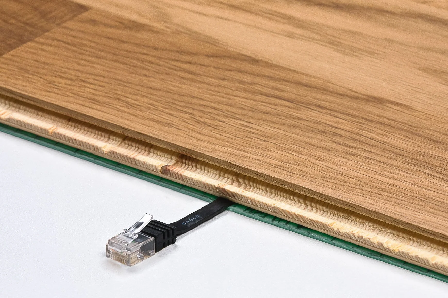 1aTTack.de Kabel płaski CAT5 CAT 5 10 m | biały - 1 sztuka | 10/100/1000 Mbit/s | kabel sieciowy LAN | płaski | wąski | kabel krosowy | wstążka | kabel LAN