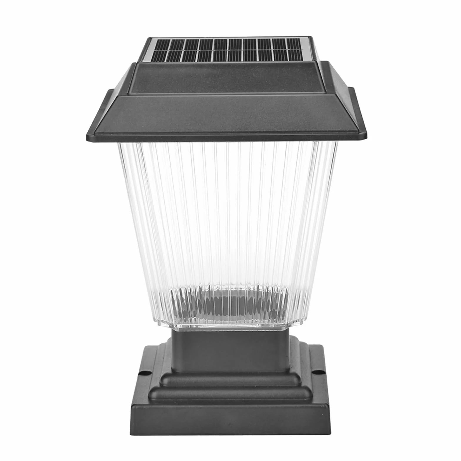 Lampy solarne, latarnie słoneczne Zewnętrzna lampa ogrodowa Światło Uliczna czołowa LED wodoodporna, odporna na deszcz, Villa Park Garden Street Decor Lampa słupku