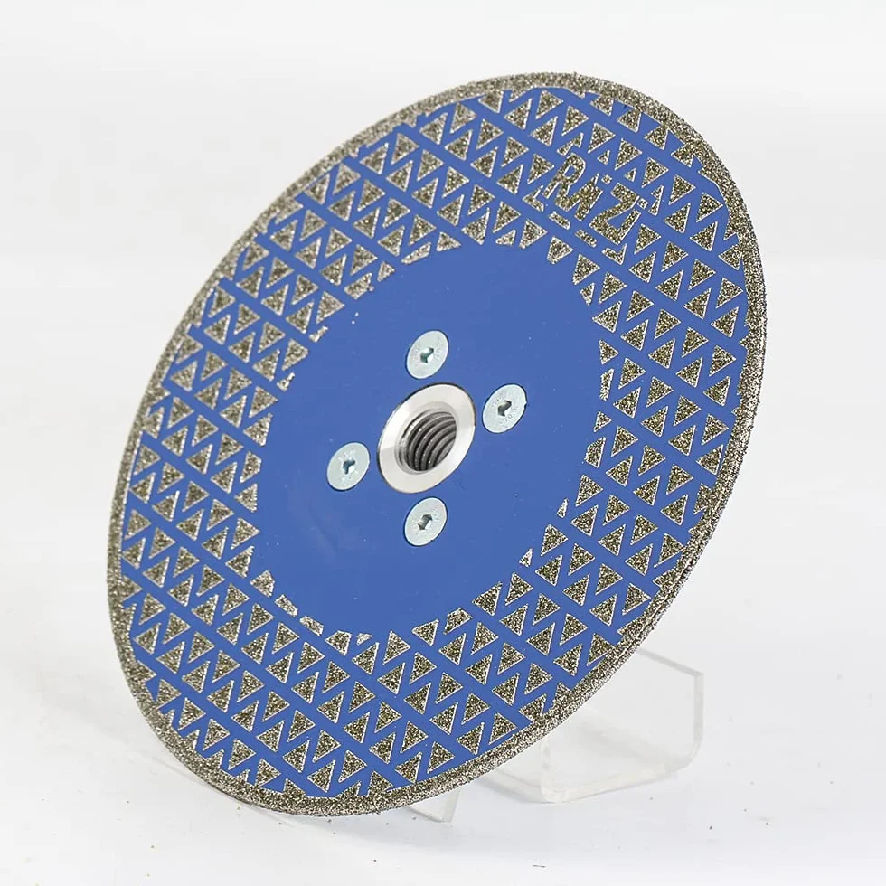Raizi 150 mm galwanizowana tarcza diamentowa do cięcia i szlifowania płytek ceramicznych marmuru kamienia