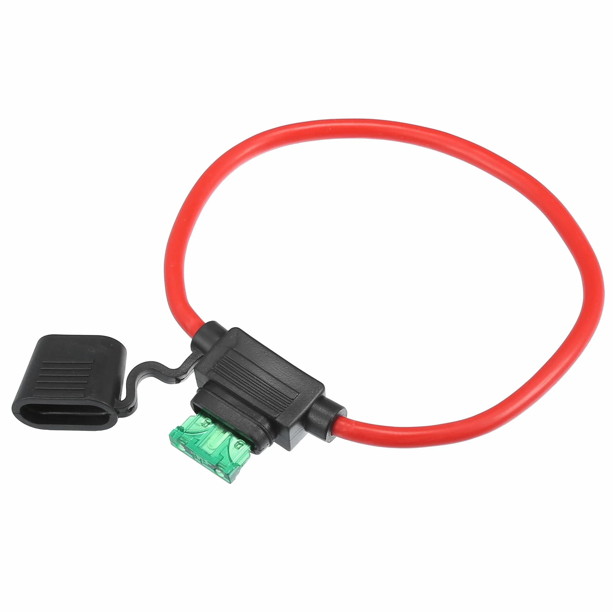 ABSOPRO 4 zestawy bezpieczników DC 12V 10AWG ATC Inline 30A