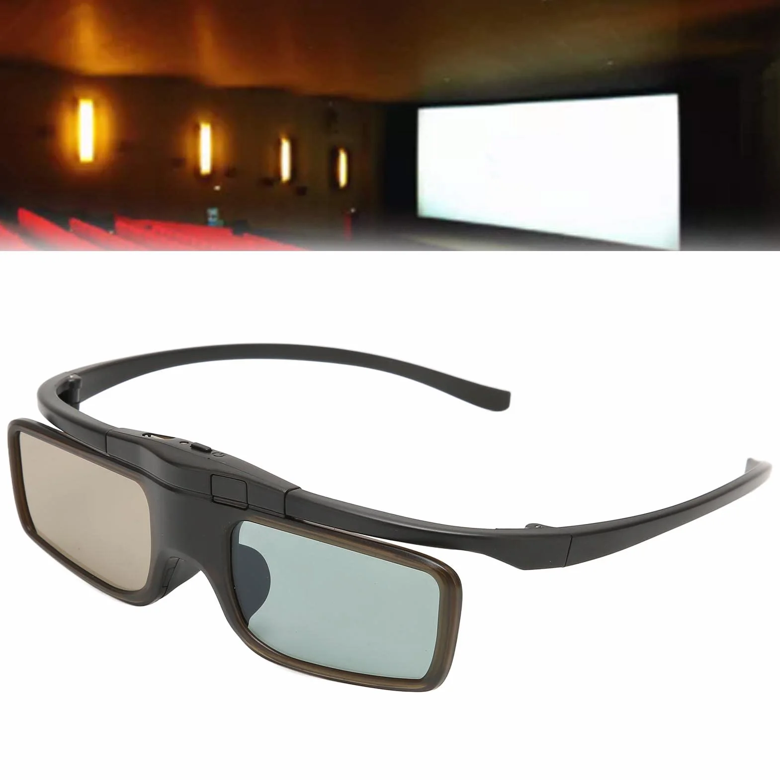Okulary 3D DLP Aktywna Migawka 144 Hz WX60 do Projektorów DLP Link XGIMI BenQ