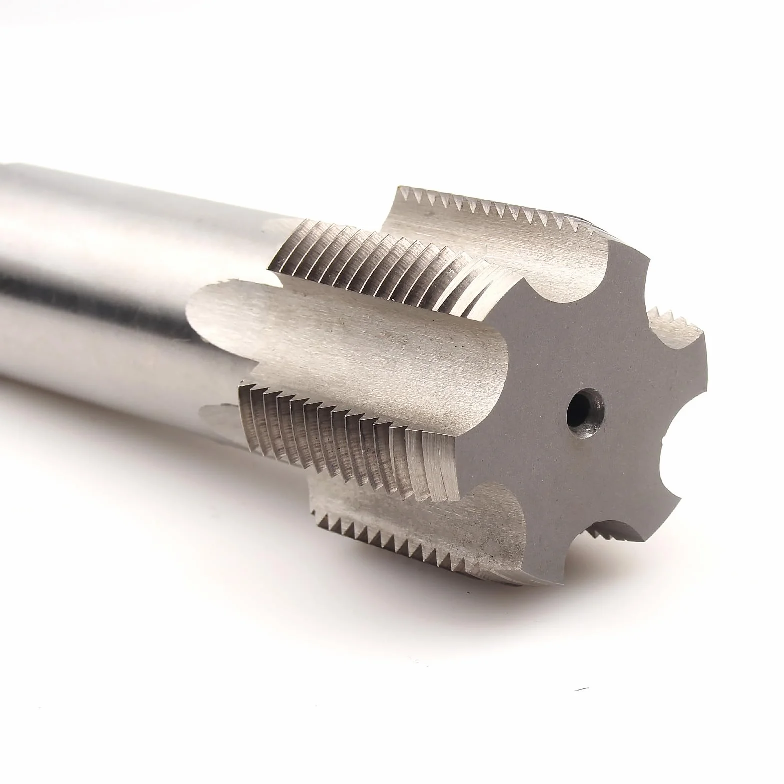 Gwint gwintowany M60 X 2,0, HSS M60x2 kran maszynowy prawa ręka | Gwintownik prosty M60X2.0, wykonany ze stali szybkotnącej M2, odpowiedni do gwintowania metali.