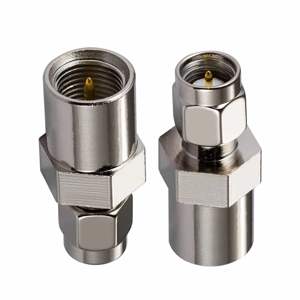 Vecys 4G Adapter Antenowy SMA Męski do FME Męski 2G 3G 4G LTE Routerów (2 szt.)