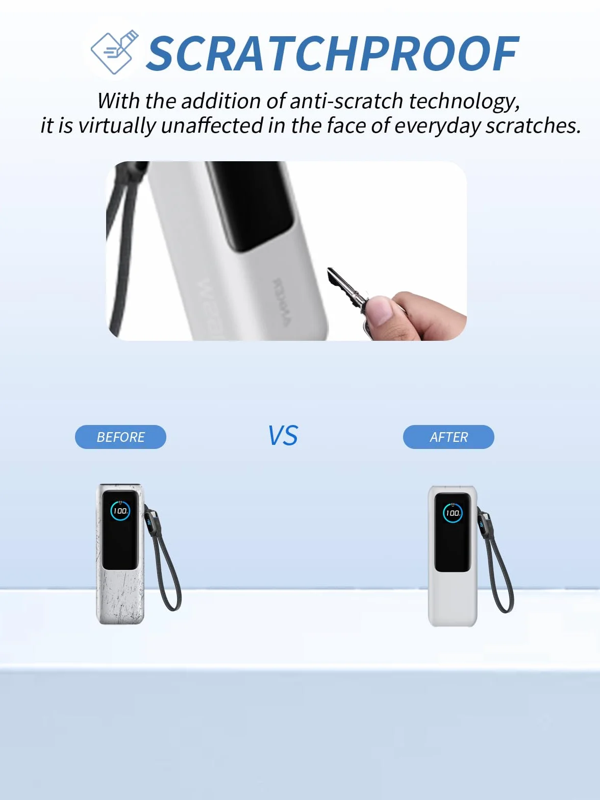 Etui do Anker Zolo 165W, pełna osłona ochronna do laptopa Anker Power Bank, 25 000 mAh – precyzyjne otwieranie otworów, możliwość wielokrotnego prania, kompleksowa ochrona, ochrona przed upadkiem