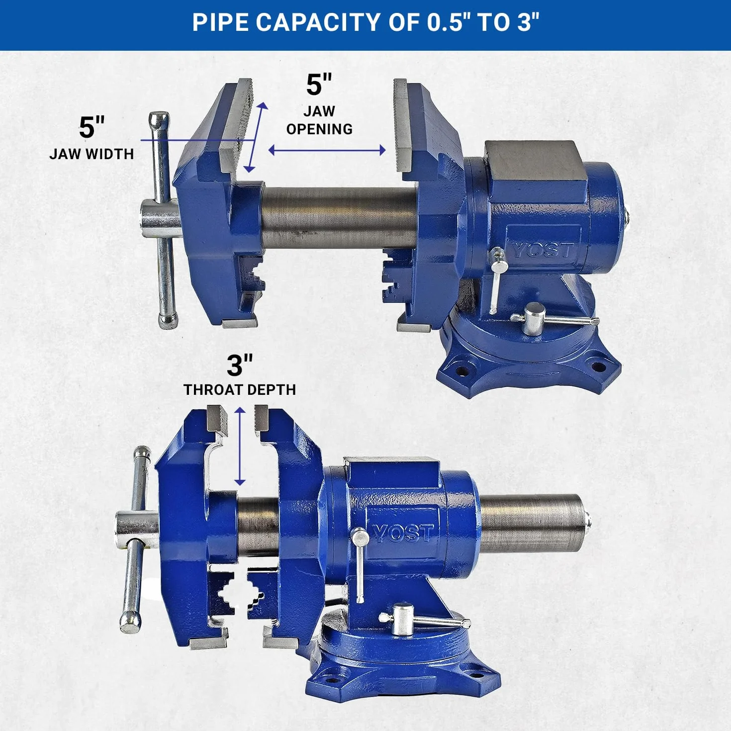 Yost Tools 750-E imadło na ławkę