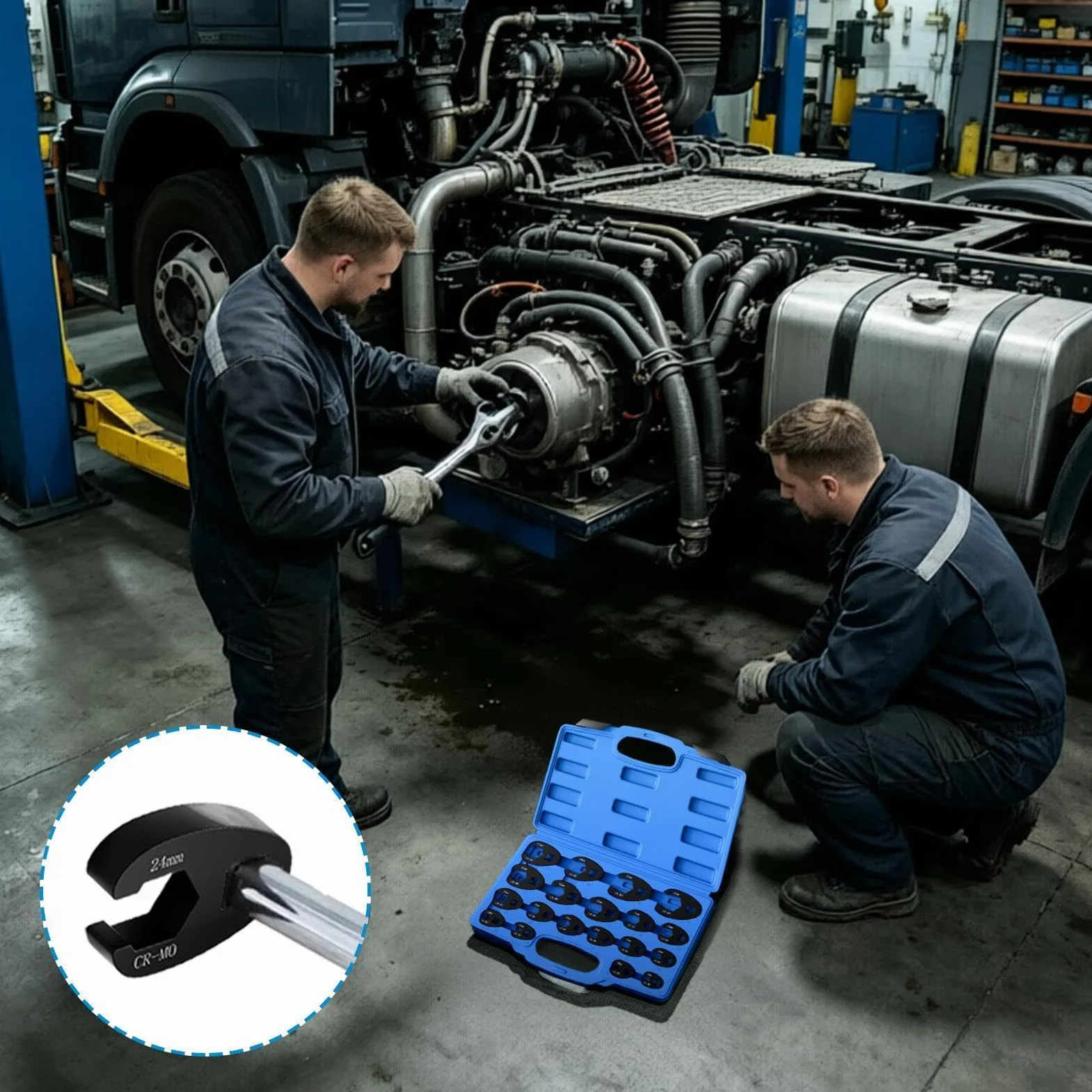 Zestaw kluczy wronie łapy U-Kształtny Komplet Grzechotkowych Kluczy | Klucze do przewodów hamulcowych dla mechaników techników dom warsztat motoryzacja