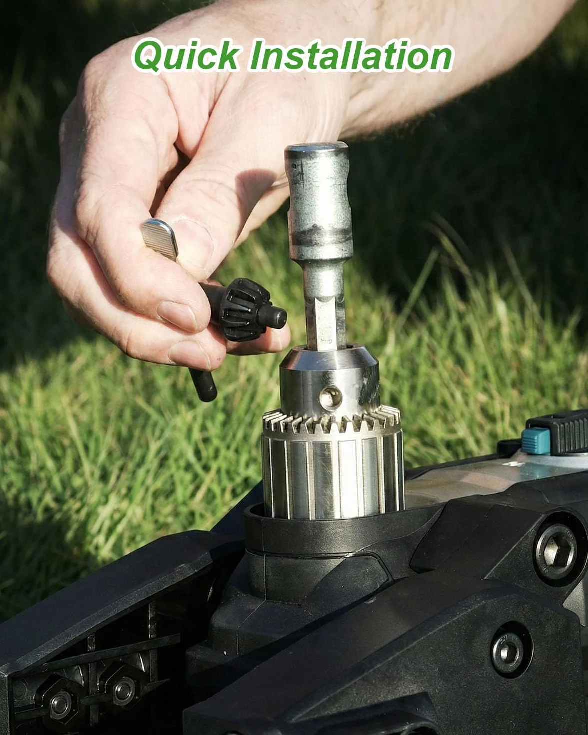 Adapter wiertła zamiennik 327687-6 kompatybilny z bezprzewodowym ślimakiem uziemiającym DDG460 i przemysłowymi bitami ślimakowymi, chwyt sześciokątny 7/40.6 cm