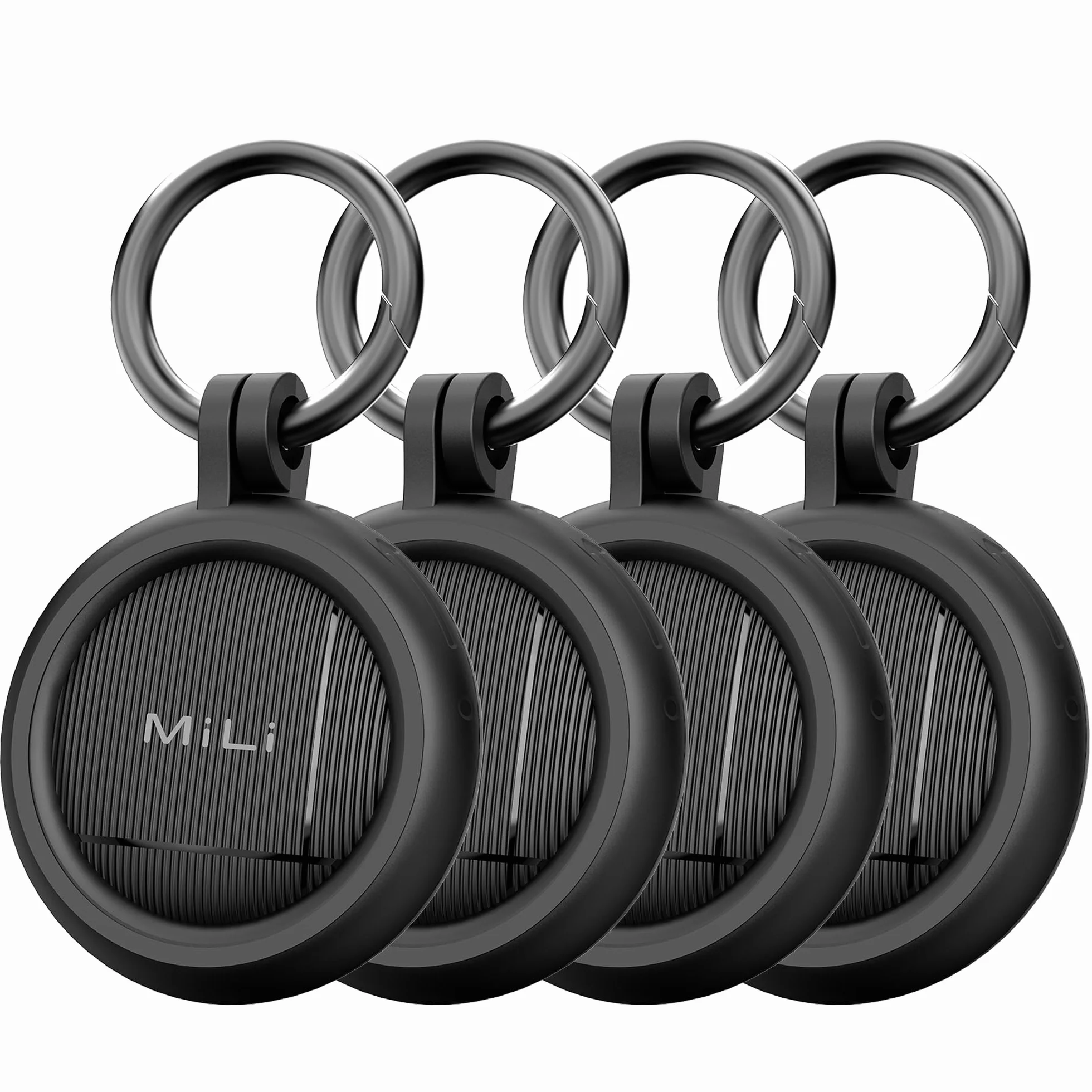 MiLi LiTag Duo Lokalizator Bluetooth 4 Pack Kompatybilny z Apple Android Wymienna Bateria