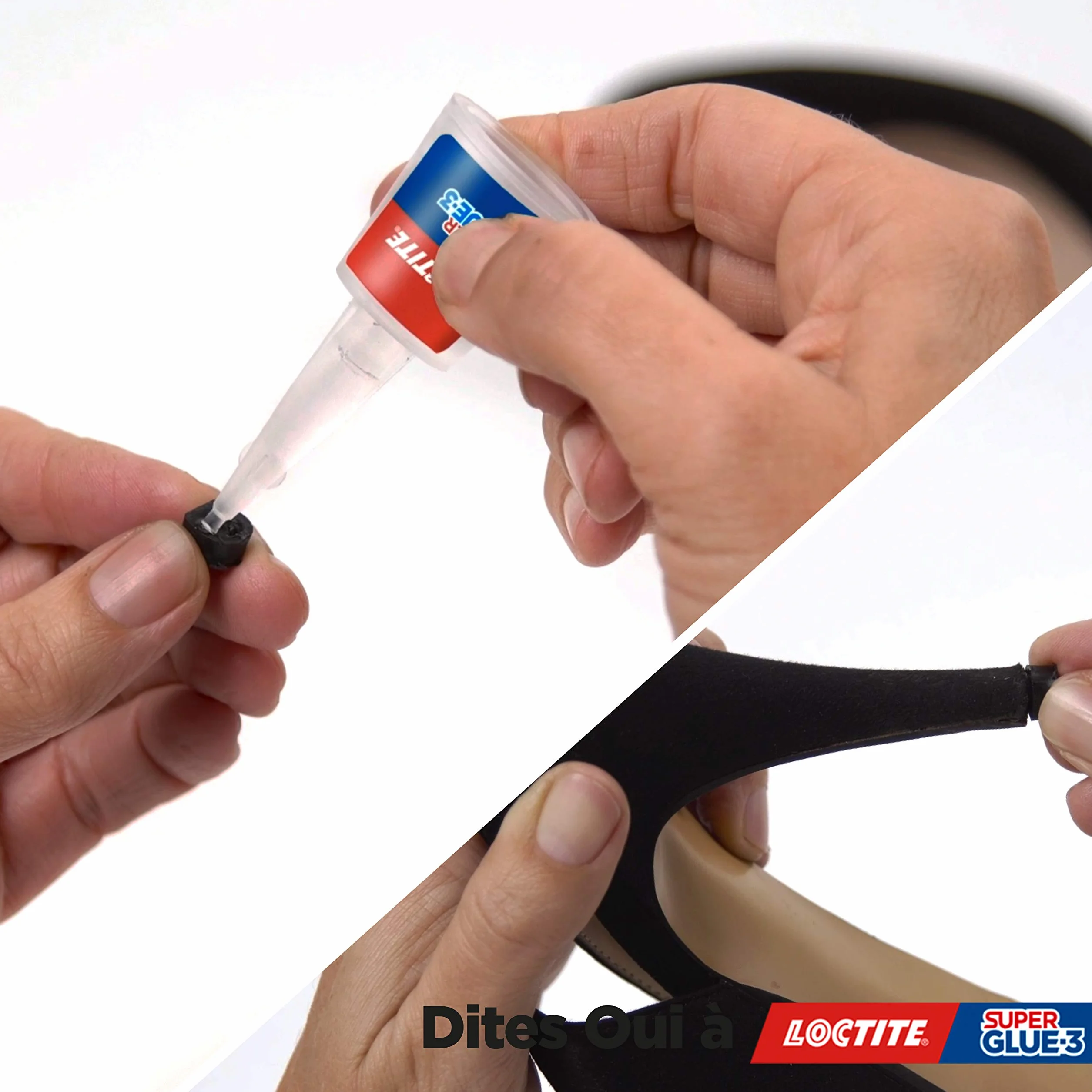 Loctite Super Glue-3 Précision, Colle Forte Pour Réparations Précises, Colle Liquide Tous Matériaux, Séchage Rapide, Flacon 5g