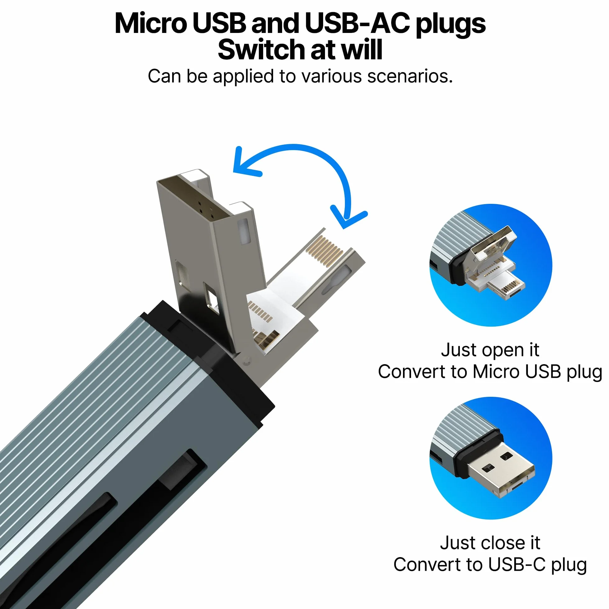 Adapter czytnik kart SD Micro SD TF USB C OTG Lightning do iPhone 16 15 Pro Max Samsung Apple karta pamięci szybki transfer