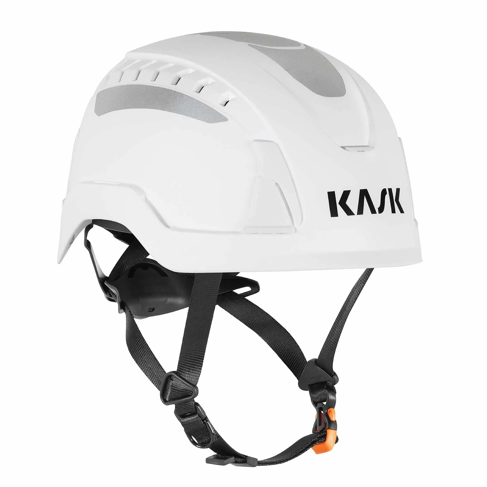 KASK Kask ochronny Primero Air Hi-Viz, kask budowlany, kask roboczy, pokrętło, 14 kanałów wentylacyjnych, odblaskowy, zgodny z EN397 i EN50365