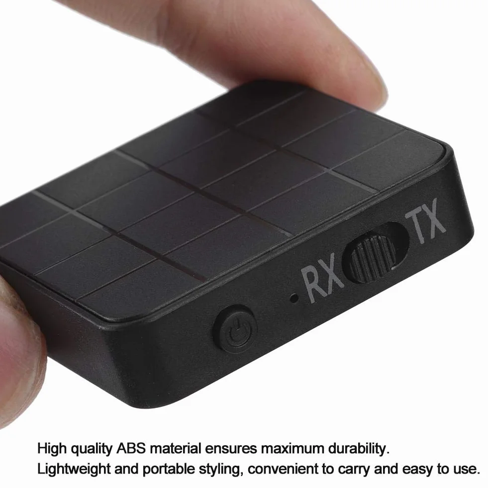 Nadajnik audio Bluetooth 5.0 2 w 1 odbiornik stereo do TV samochodu PC