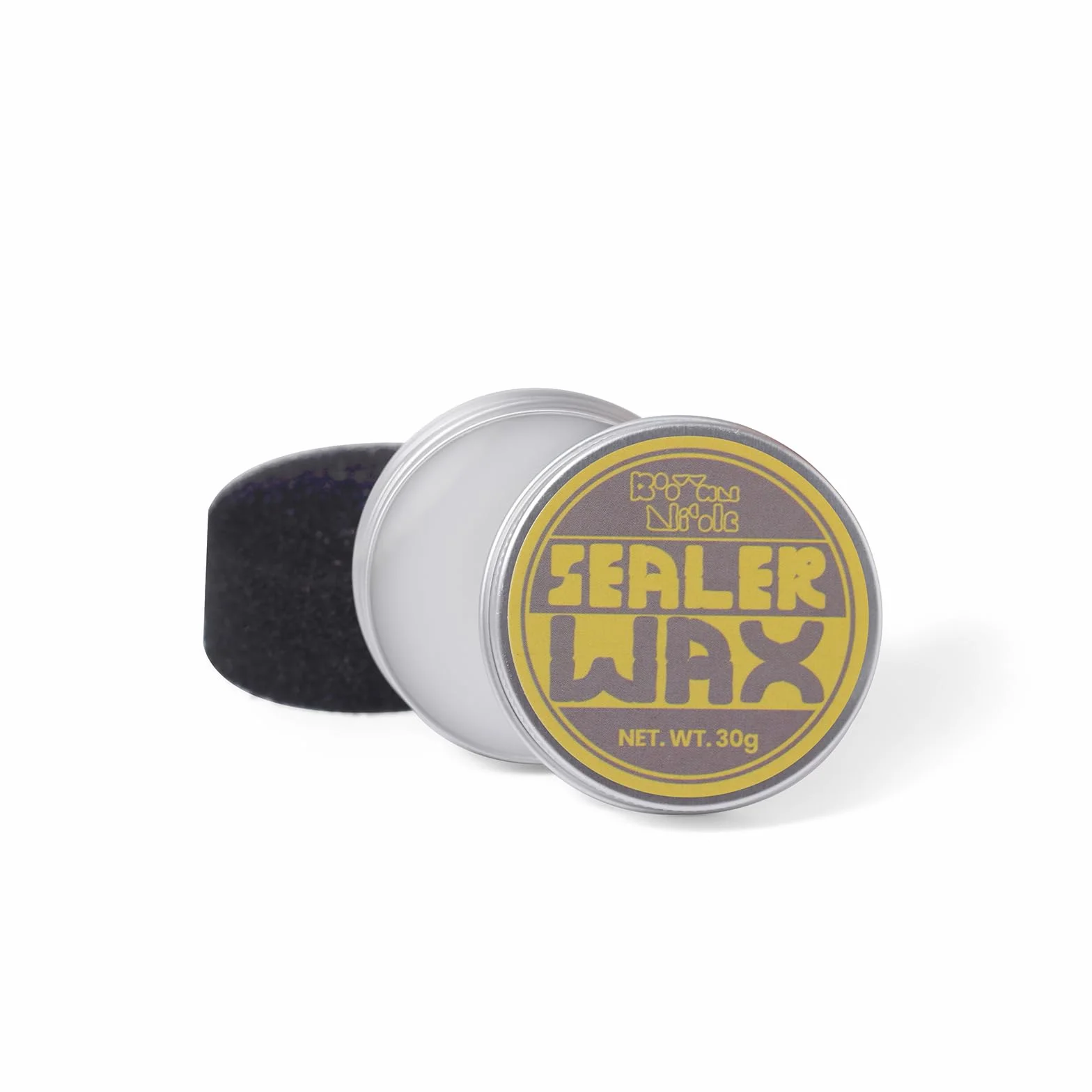 BOOWAN NICOLE Wosk Wax 30 ml, przeznaczony do kontaktu z żywnością, beton, gips, kamień, wosk uszczelniający, wodoodporny zestaw do prac cementowych, carnauba z ręcznikami