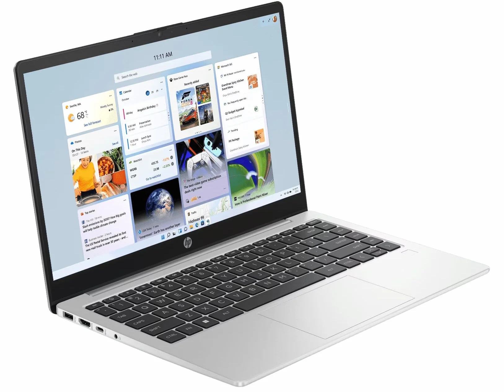 HP ProOne AIO 240 G10 23 8 FHD i5-1335U 16GB DDR4 3200 SSD512 Intel UHD Graphics W11Pro 3Y OnSite Black