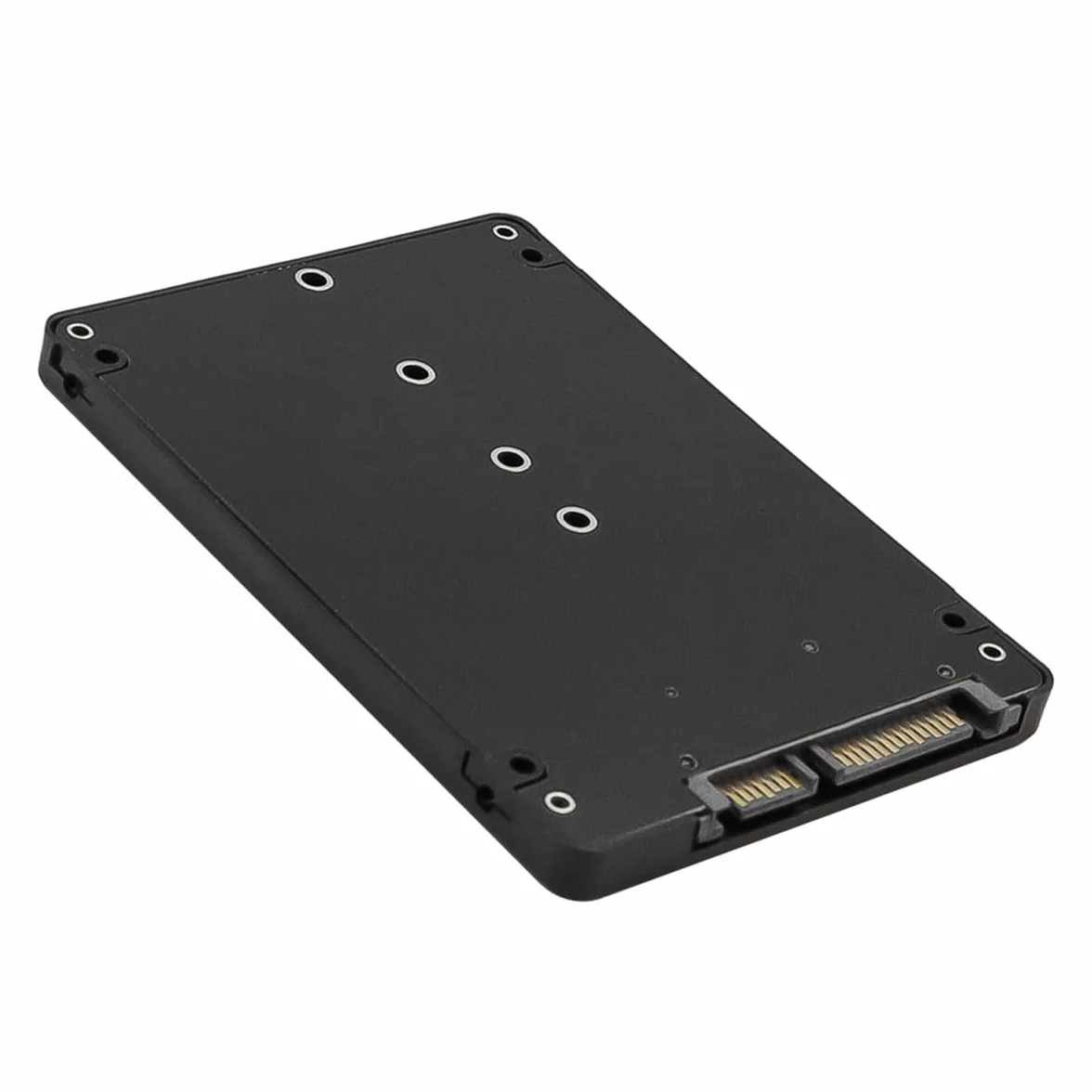 DollaTek Adapter NGFF M.2 SATA SSD na 2,5 cala z obudową – kompatybilny z dyskami SSD SATA z kluczem B lub B+M (nie obsługuje NVMe)
