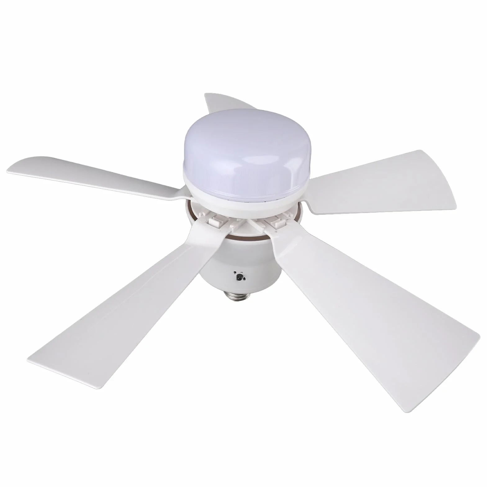 Aramox Światło Wentylatora Sufitowego z Pilotem 3 Temperatura Kolorów 3 Prędkość Wiatru do Sypialni Kuchnia (WHITE)