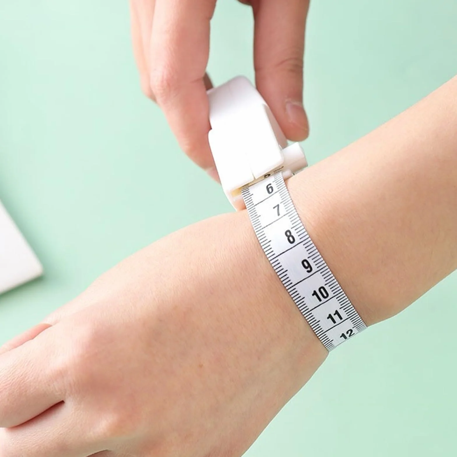 Taśmy miernicze, automatycznie zwijana taśma miernicza 150 cm, samonaprężana linijka trójobwodowa, linijka do szycia, linijka w talii i taśma miernicza