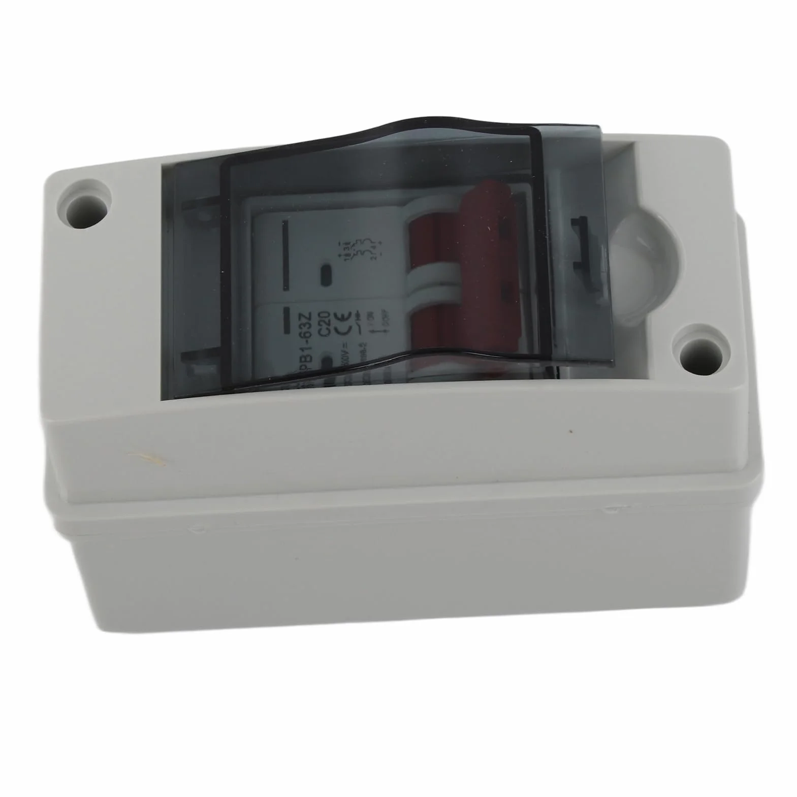 Przełącznik Izolujący DC DC, DC500V IP65 PV Rozłącznik Słoneczny Fotowoltaiczny Izolator Obwodu Miniaturowy Wyłącznik RV Box Wodoodporny (20A)