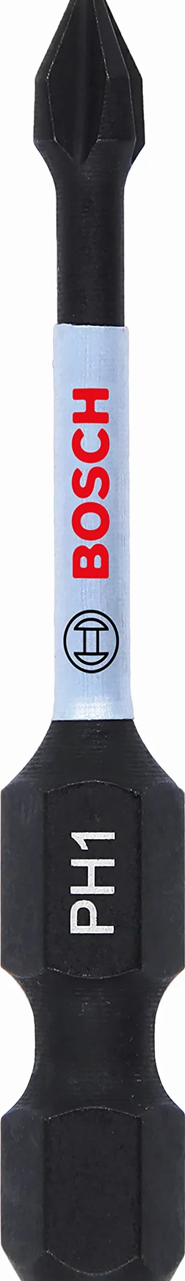 Bosch Professional 1 bity do wkrętarki Impact Control PH1 (50 mm, trzpień sześciokątny, Pick and Click, osprzęt wkrętarki udarowej)