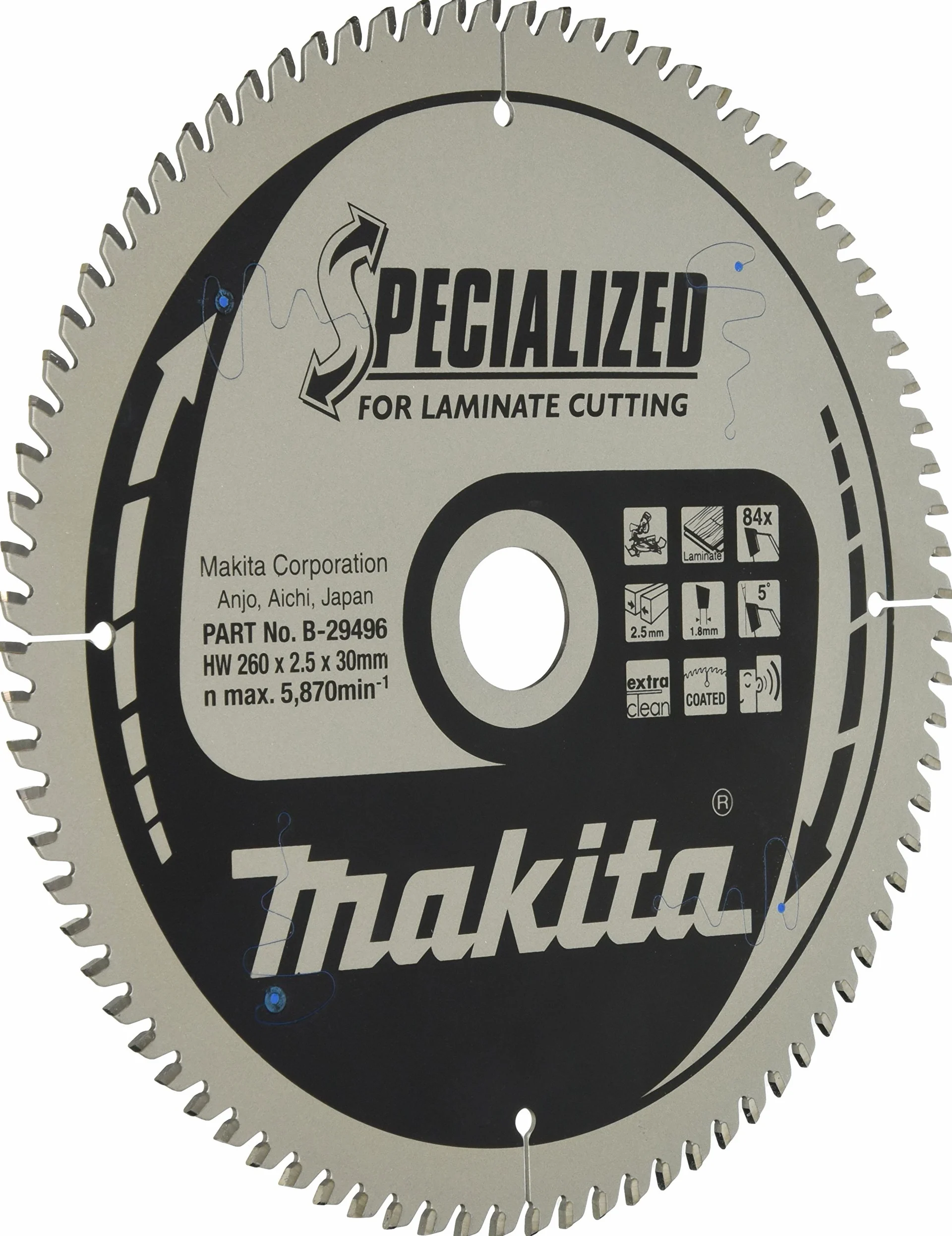 Makita B-29496 specjalistyczne ostrze, wielokolorowe