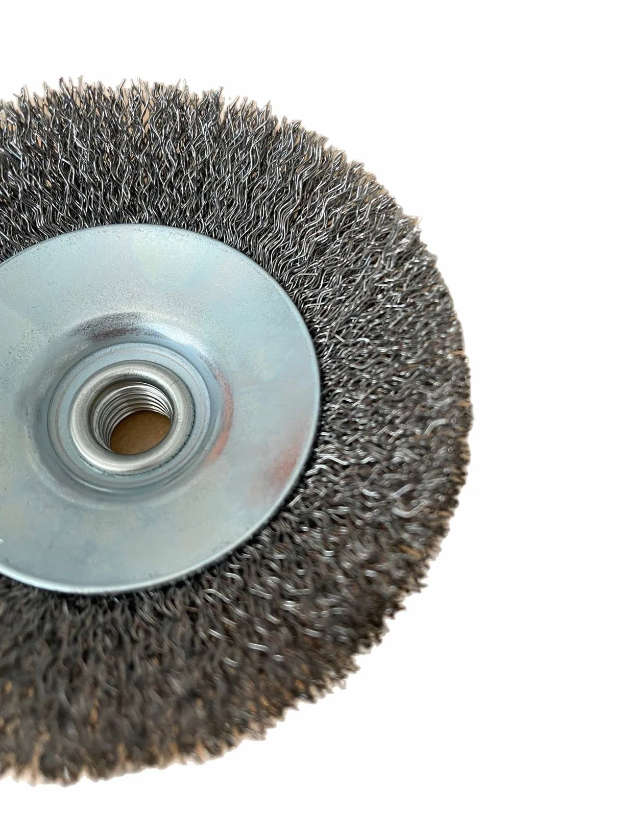 24 x okrągła szczotka druciana 125 mm szczotka falista szlifierka kątowa Flex