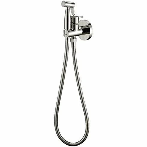 Imex Series Monachium Szczotkowany Nikiel RDM001/NQ Bidet Zestaw Prysznic Higieniczny Zestaw Prysznic Ręczny Z Mikserem, Pojedynczy Uchwyt Podtynkowy do Bidetu WC