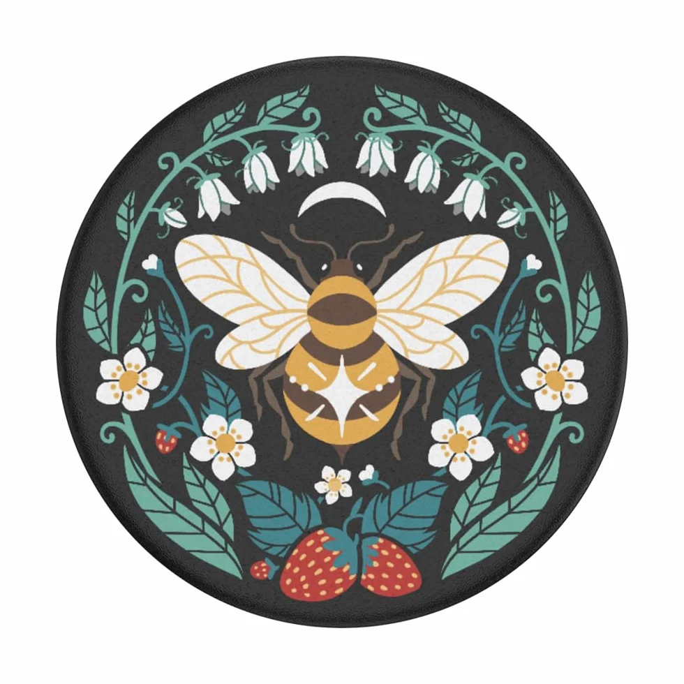 PopSockets PopGrip Rozkładany uchwyt podstawka do telefonów tabletów z wymiennymi krążkami PopTops Bee Boho