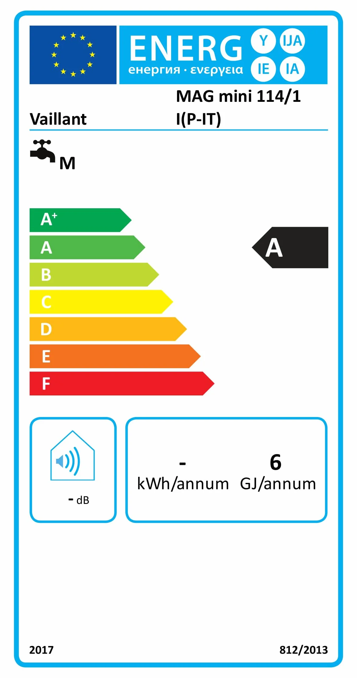 Vaillant Atmomag Mini Podgrzewacz Przepływowy, Srebrny/Biały, 11L