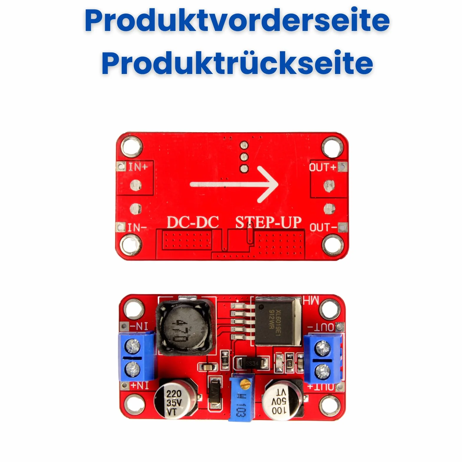 DC Step Up Converter 3 V-35 V na 5 V-40 V Regulowane Napięcie Wyjściowe Boost Converter Adapter Zasilacza Sieciowego Moduł (3 Sztuki)