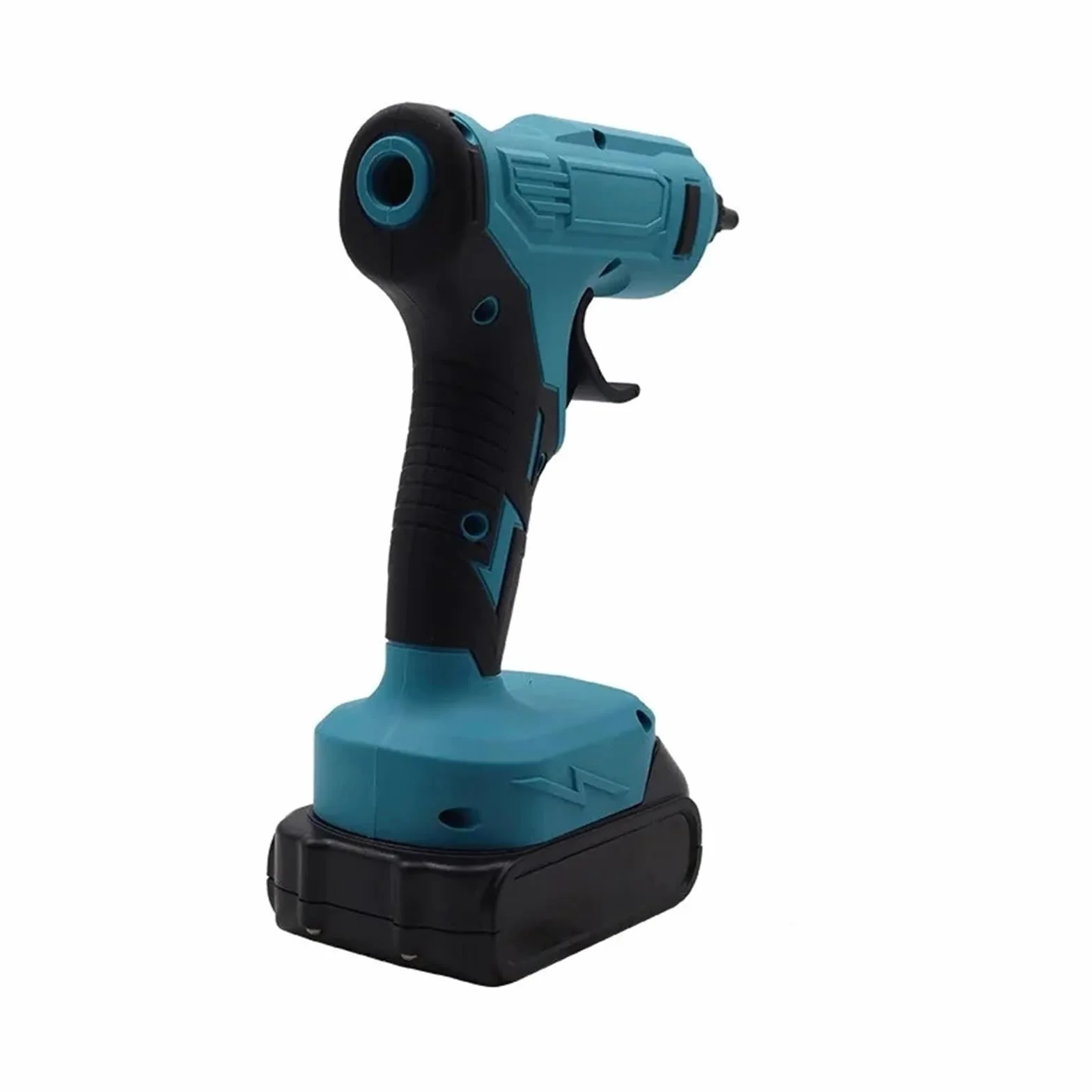 Pistolet do klejenia na gorąco, Bezprzewodowy pistolet do klejenia na gorąco, akumulatorowy, samodzielnego montażu, narzędzie akumulatorowe na naprawy domowe(2batteries1charge)