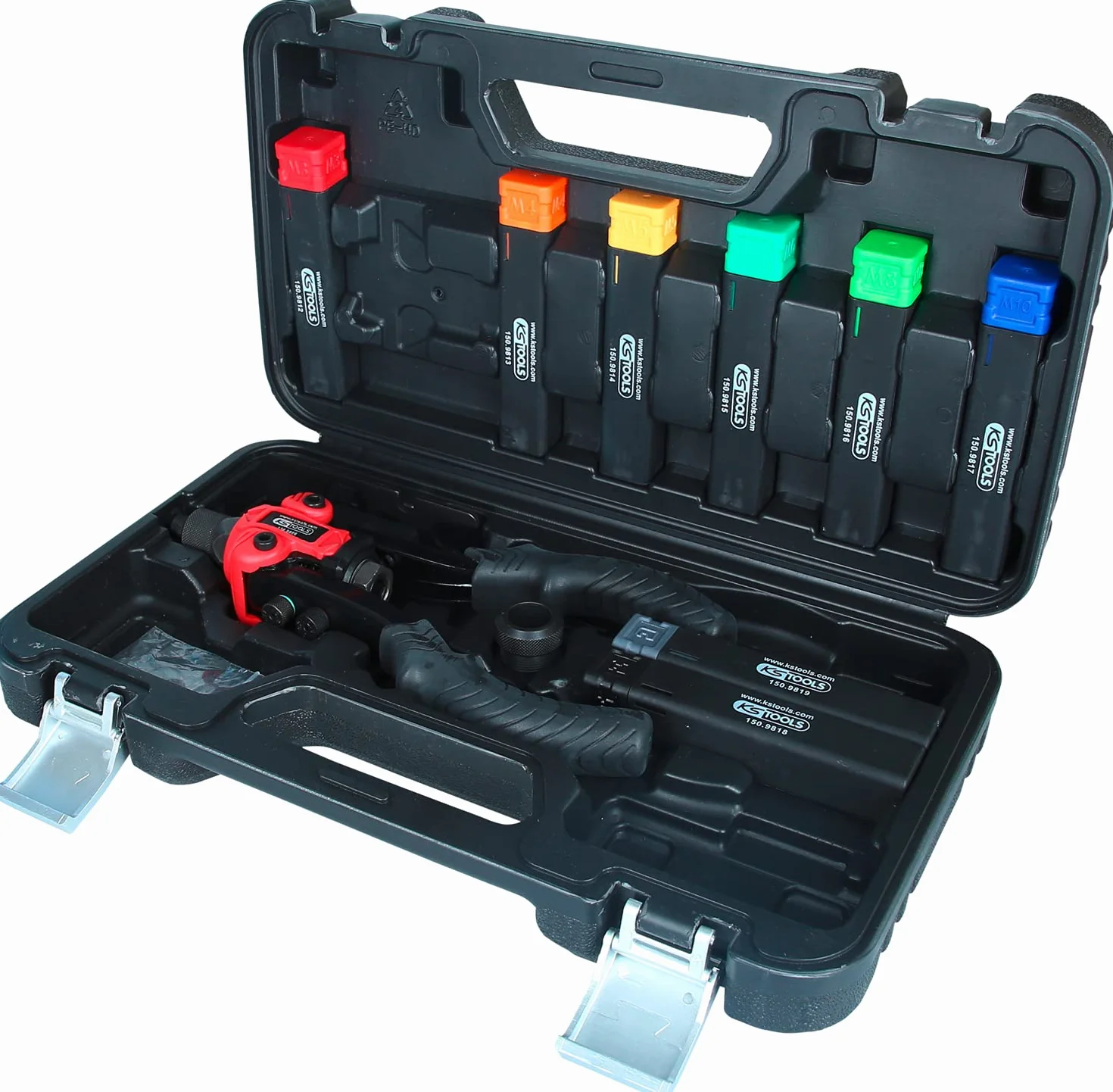KS Tools 150.9805 3 w 1 Zestaw nitownicy, 15-szt