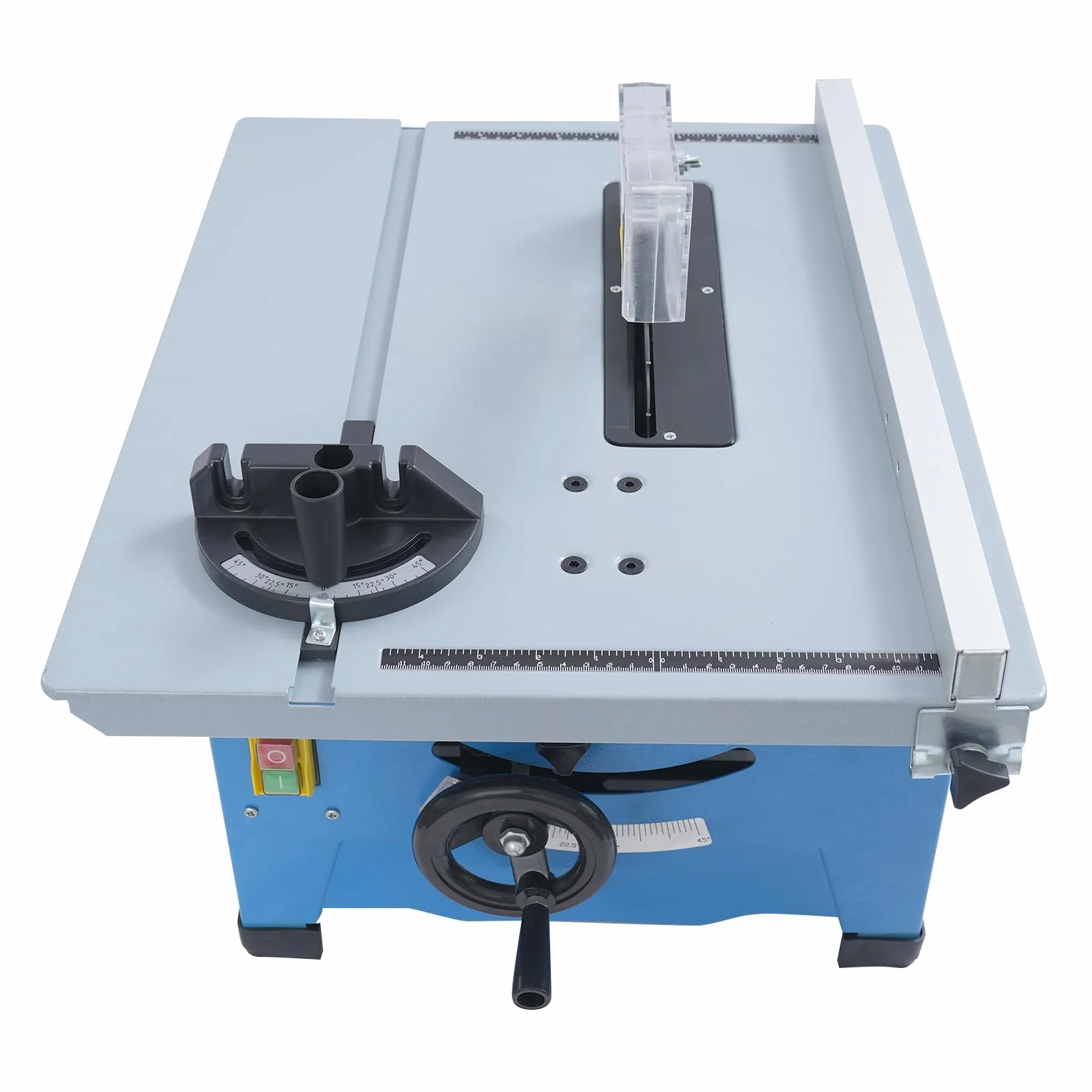 Mini stołowa pilarka tarczowa 1400 W, 4200 obr./min, z poszerzeniem stołu, cięcie 0-45° i głębokość cięcia 54 mm, piła tarczowa z brzeszczotem 210 mm do obróbki drewna i majsterkowiczów