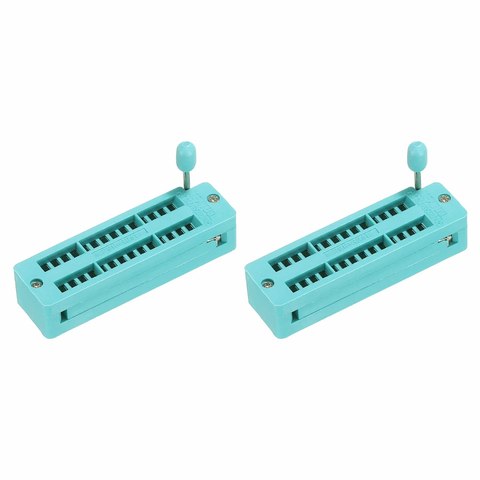 PATIKIL Uniwersalny IC Test ZIF Gniazdo 28 Pin 2.54mm Mocno Krok dla Mikrokontrolera, Chip, Baset, Programy IC, 2szt