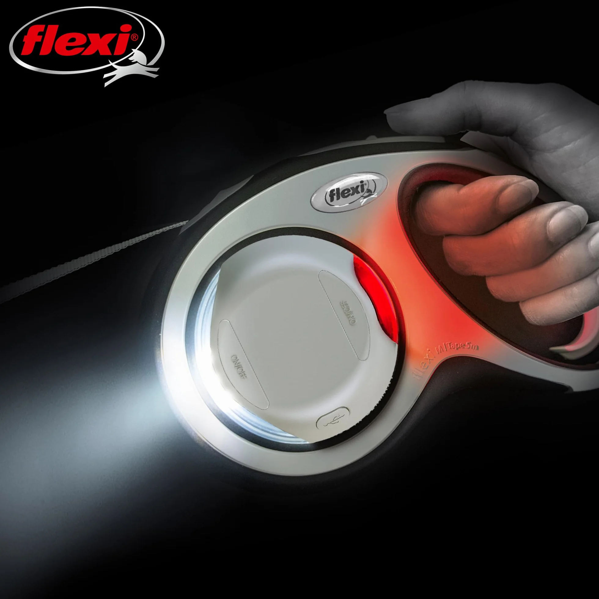 FLEXI LED System Lightning Jasnoszary