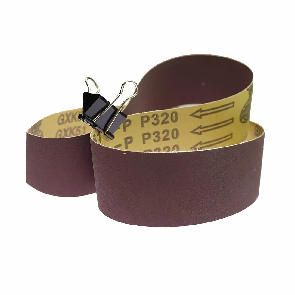 Taśma szlifierska, zestaw taśm szlifierskich, 10 sztuk 915 * 50 mm ścierne pasy szlifierskie do drewna miękkiego metalu szlifowanie polerowanie do szlifowania, ostrzenia (rozmiar: P240) (rozmiar: P180