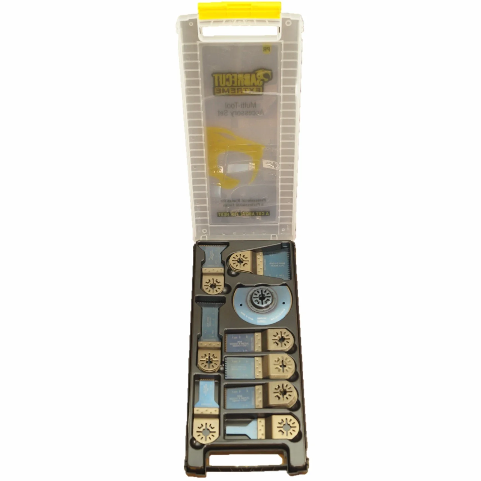 SabreCut 32pcs BB_PRK31 Ostrza multitool Trwały | Kompatybilne Bosch Fein (Non-StarLock) Makita Milwaukee Einhell Ergotools Hitachi Parkside Ryobi Worx Workzone