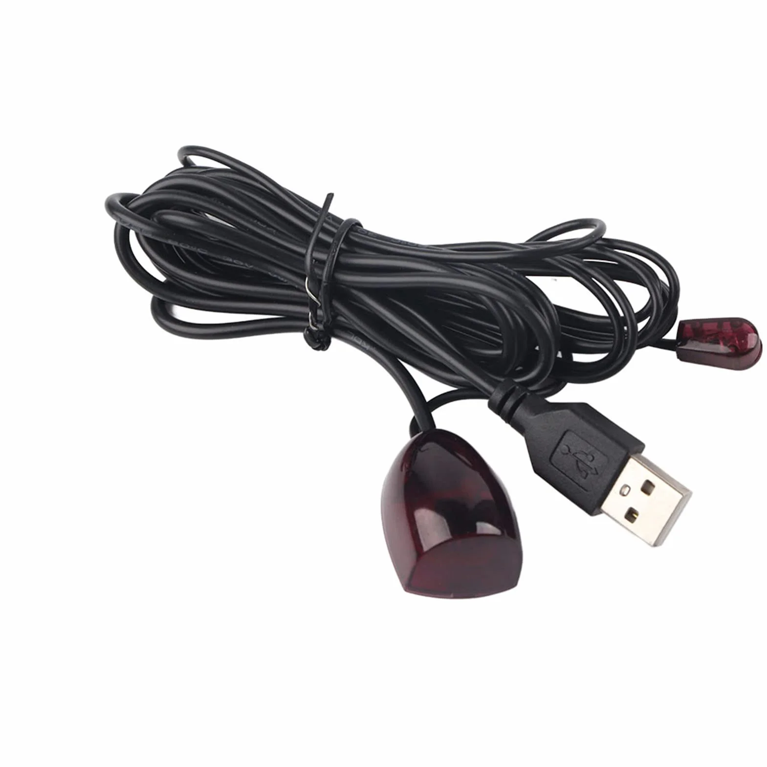 Zestaw Wzmacniacza Podczerwieni IR Odbiornik Dekoder USB Pilot Przedłużacz Kabla