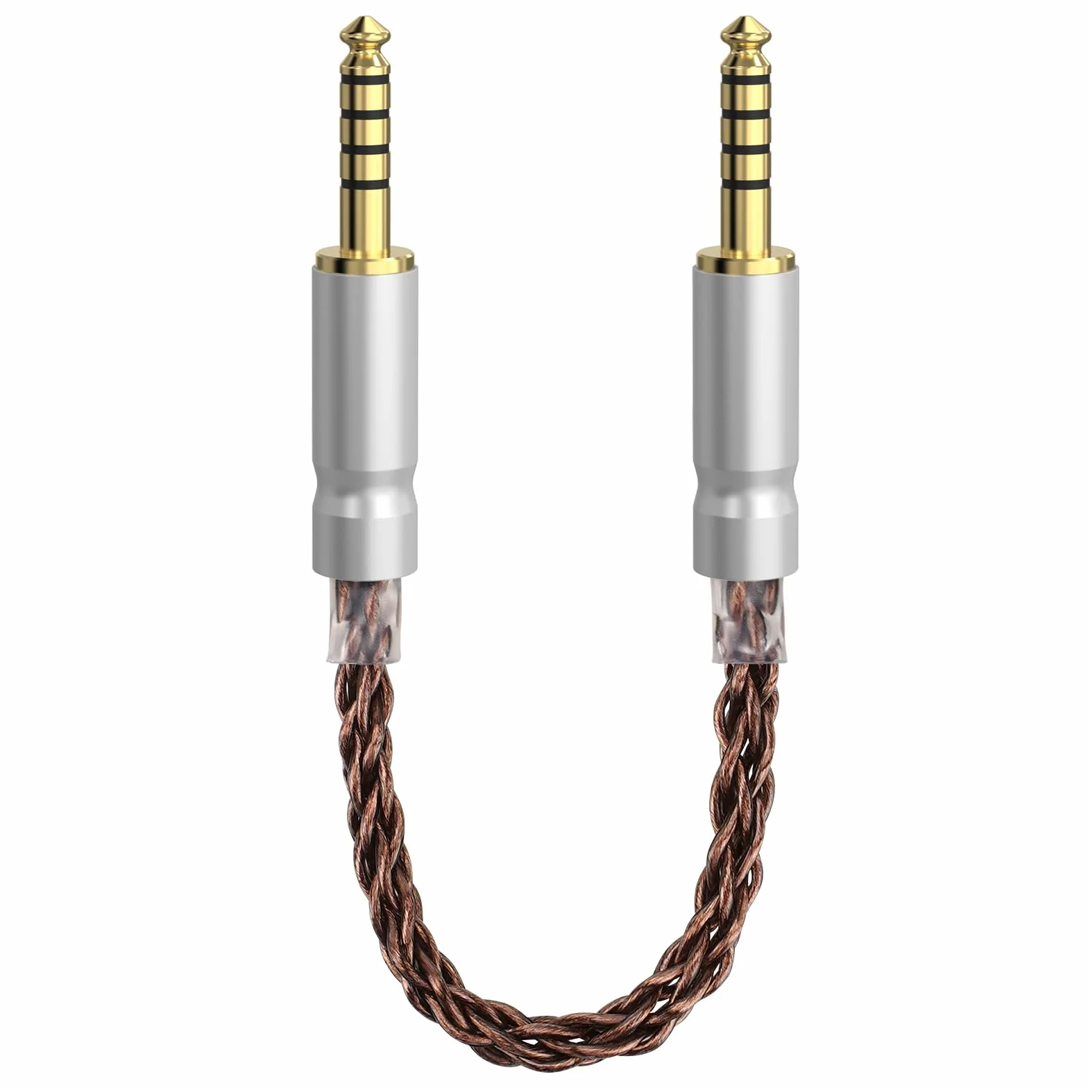 Geekria Apollo Kabel zbalansowany 4,4 mm 5-pin męski na męski 8 żył miedź monokrystaliczna 6N OCC do iFi Zen DAC V2/V3 Zen Can Zen Blue3 18 cm