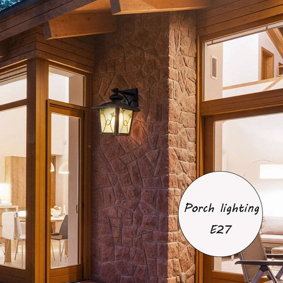 Modelowanie Sconce Urządzenie Lampa Ścienna Europa I Sieć Stanów Zjednoczonych Red American Courtyard Lampa Na Poddaszu Retro Przemysłowy Ogród Ogrodowy Agle Schody Lampa Ścienna Europejska Kuteg